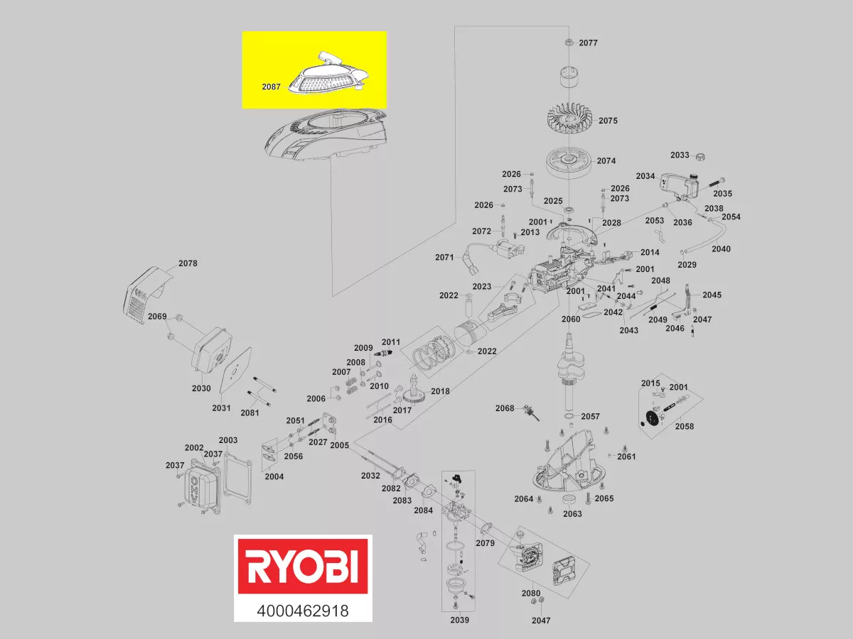 lanceur réf. 5131042312 Ryobi